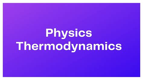 Physics Thermodynamics Cha 10 Notes – Class 11 Notes – Xyz Notes