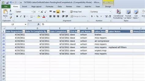 Customer Order Tracking Spreadsheet — db-excel.com