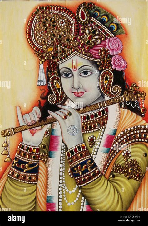 Painting Of Lord Krishna, Krishna Painting Radha Krishna Painting ...