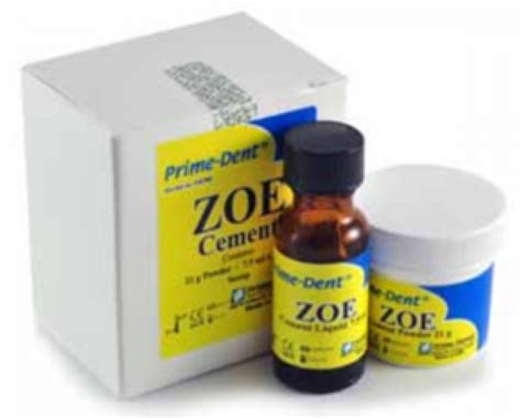 DENTAL :: ZINC OXIDE EUGENOL CEMENT KIT, (21G POWDER + 7.5ML LIQUID)