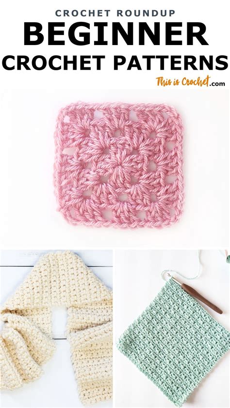 5 Easy Crochet Patterns for Beginners: Get Hooked on a New Hobby ...