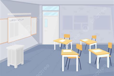 Almost Empty Classroom Clipart