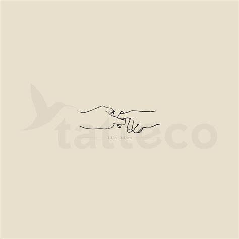 Sign Language Friend Temporary Tattoo set of 3 - Etsy