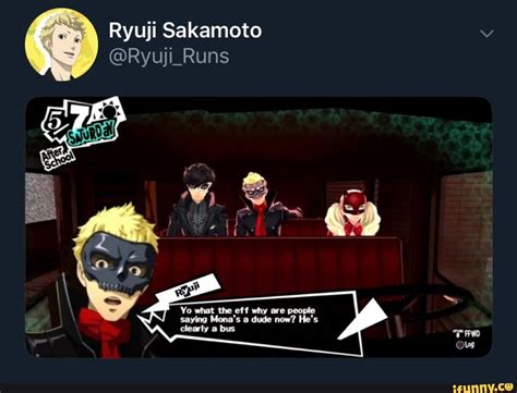 Ryuji Sakamoto - Memes from Persona 5