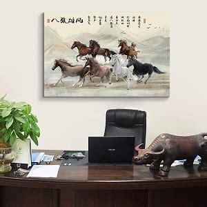 8 Horses Painting Feng Shui - Best Painting Collection