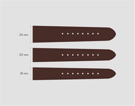 Watch Band Size Chart