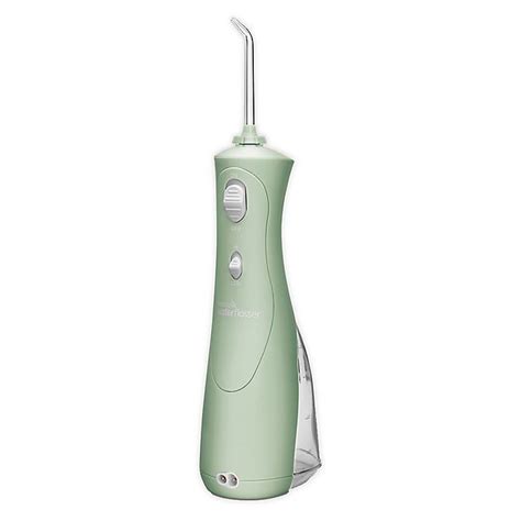 Waterpik® Cordless Plus Water Flosser in Mint Green | Bed Bath and ...