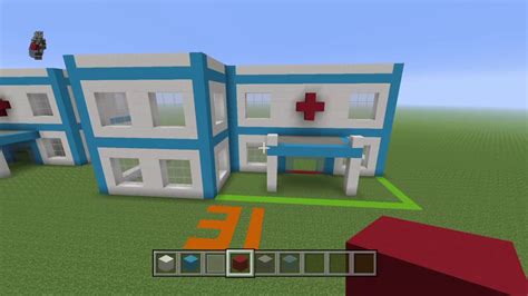 Minecraft: How To Make A Hospital Tutorial! - YouTube