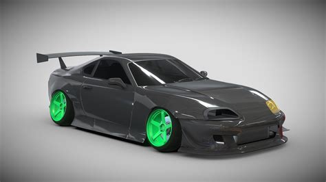 Toyota Supra MK4 Drift Tune - Buy Royalty Free 3D model by Naudaff3D ...