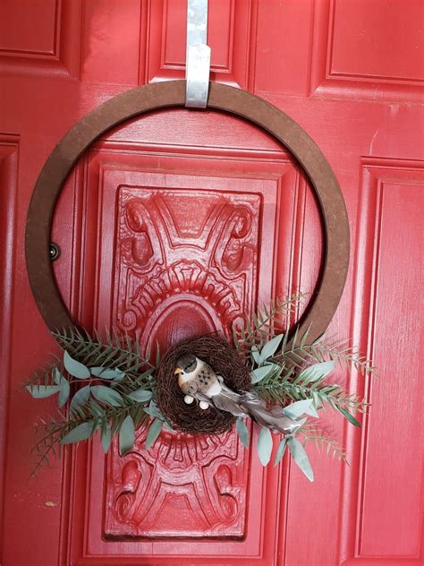 Bird's Nest Wreath in 2020 | Bird nest wreath, Wreaths, Fall wreath