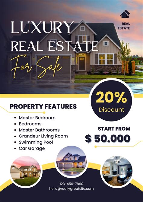 Real Estate Flyer Design Templates