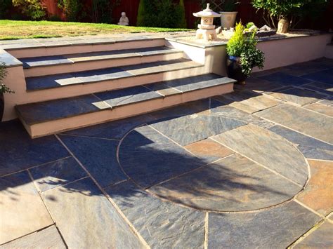 Rustic Copper Slate Patio Kit | Paving Slabs & Patio Stones | Nustone ...