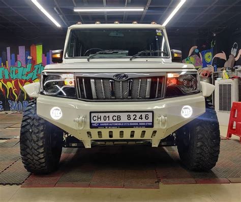 Customised Mahindra Bolero Gets Off-Road Mods & Luxurious Interior