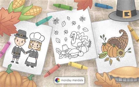 50 Thanksgiving Coloring Pages (Free PDF Printables)