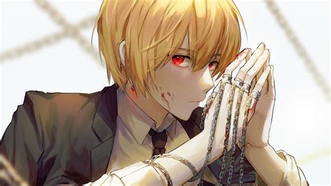 Kurapika scarlet eyes Hunter X Hunter Anime Wallpaper 4k HD ID:10967