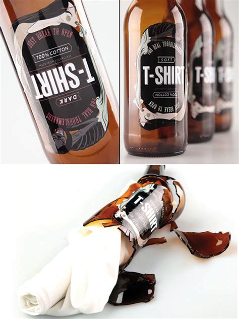 34 Cool and Creative T-shirt Packaging Designs - Design Swan