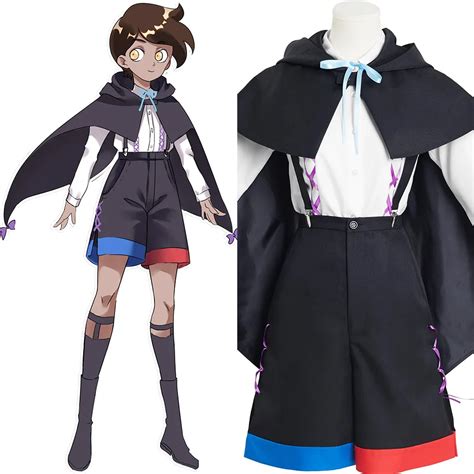 Anime The Owl House Season Cosplay Costume Luz Noceda Adult Black ...