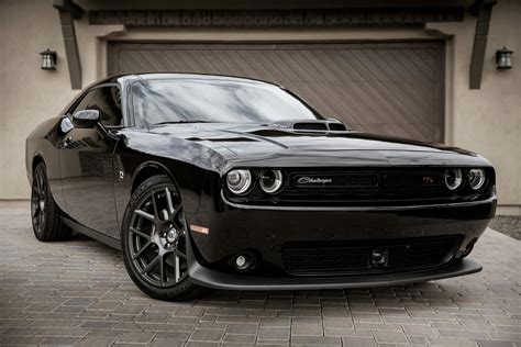 Free stock photo of black, Dodge Challenger, Hemi