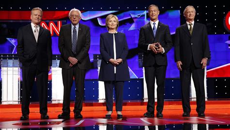 Democratic presidential debate: Highlights as Clinton, 2016 field spar ...