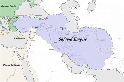 Safavid Empire 1516 : r/imaginarymaps