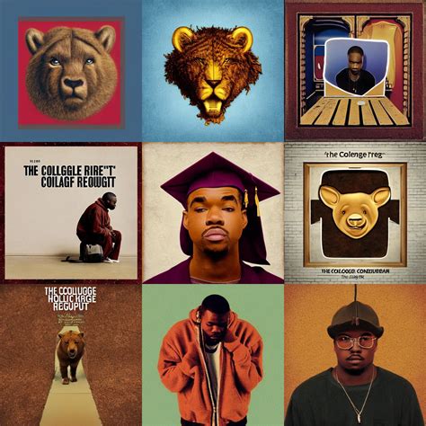 the college dropout, album cover, realistic | Stable Diffusion | OpenArt