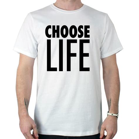 Choose Life T-Shirt - Bonkers Tees