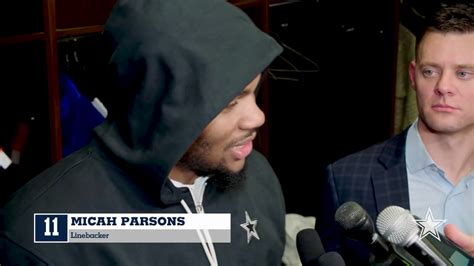 Micah Parsons: Postgame Week 14 #PHIvsDAL