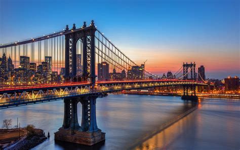 New York City Manhattan Bridge Wallpapers - Wallpaper Cave