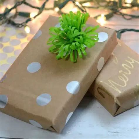 How To Use Paper Bags As Wrapping Paper - The DIY Nuts