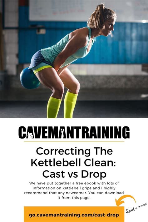 Correcting The Kettlebell Clean: Cast vs Drop | Kettlebell clean ...