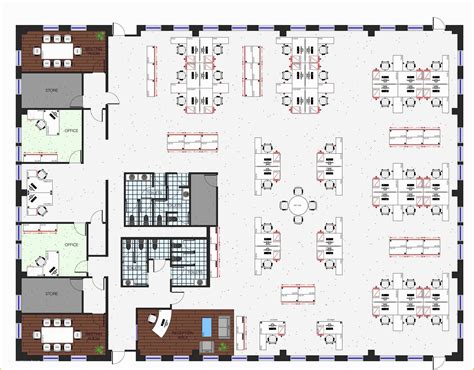 Office Layout Template