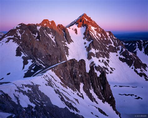 2 Sunrises on Mount Sneffels | Mountain Photography by Jack Brauer