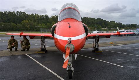 Britain’s Red Arrows land in Seattle for aerobatics of a different ...