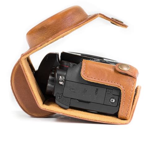 MegaGear Canon PowerShot G5 X Ever Ready Leather Camera Case and Strap ...