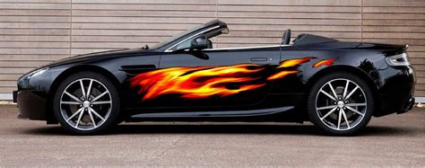 Full Color Fire Flames Auto Accent Decals #F2 | Xtreme Digital GraphiX