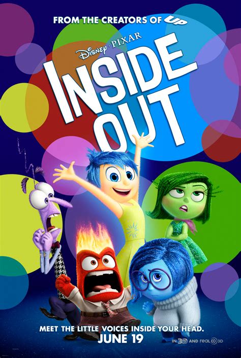 Inside Out - animated film review - MySF Reviews