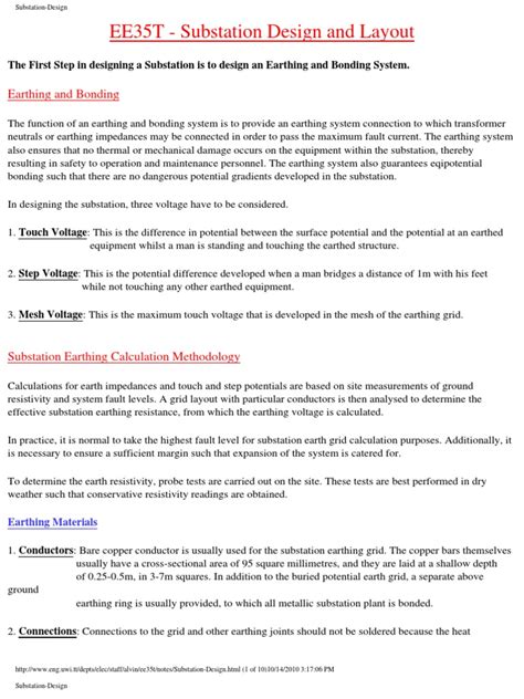 Substation Design | PDF | Electrical Substation | Insulator (Electricity)
