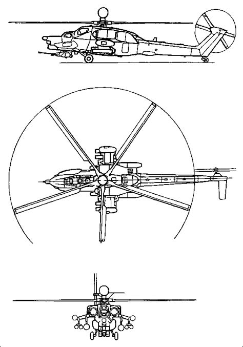 Mil Mi-28N helicopter - development history, photos, technical data