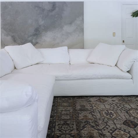 Restoration Hardware Cloud Sofa | Cabinets Matttroy