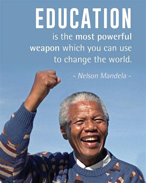 Nelson Mandela Quotes On Knowledge