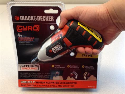 Black and Decker 4v MAX Gyro Screwdriver review - The Gadgeteer