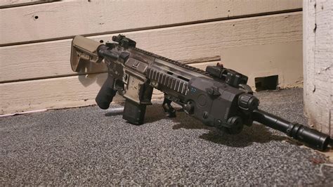 Finally completed hk416 cqb, was originally a hollow recieved. : airsoft