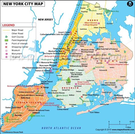 Map New York Boroughs – Get Latest Map Update