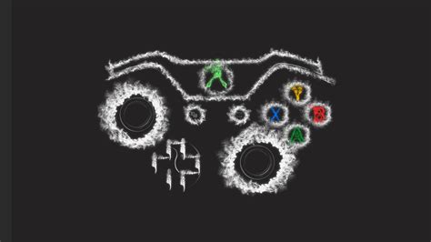 Online crop | white and multicolored Xbox 360 controller illustration ...