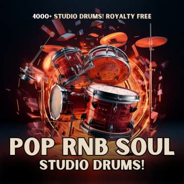 Pop RnB Soul Studio Drum Loops