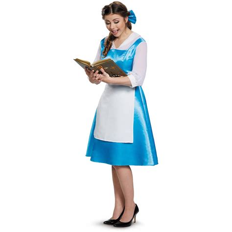 Disney Princess Belle Women's Halloween Fancy-Dress Costume for Adult ...