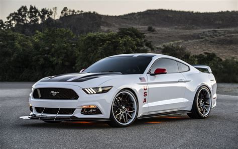 White Ford Mustang, Ford Mustang GT Apollo Edition, car, muscle cars ...