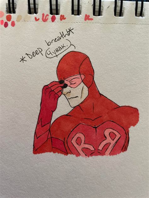 Red Rush, a quick drawing (OC) : r/Invincible