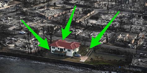 Photo: Why a Wooden House in Lahaina Was Spared in Maui Wildfires ...