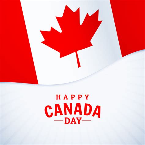 national holiday happy canada day greeting - Download Free Vector Art ...